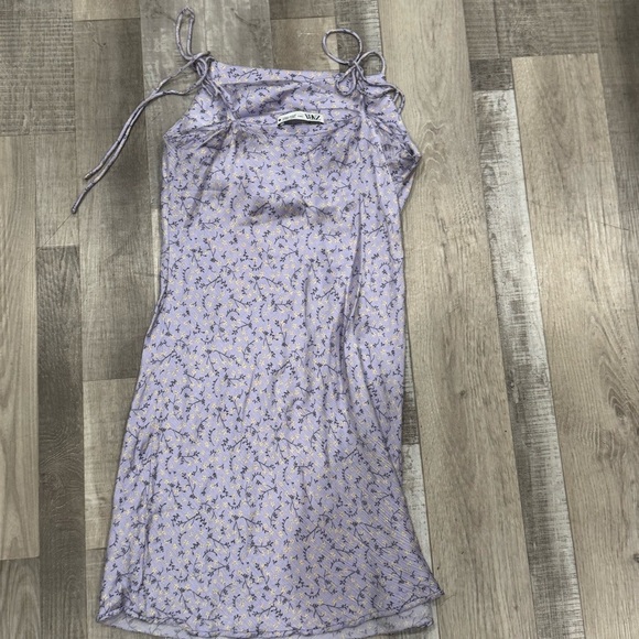 Zara lavender Y2k floral slip dress ❤️ - Picture 5 of 9